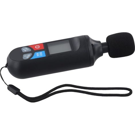 Digitales Schallpegelmessgerät, Lärmtester, Dezibelmesser, Messbereich 30–130 dB, schnelle Reaktionszeit, hintergrundbeleuchtetes LCD-Display für den Heimgebrauch (1/5)