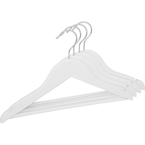 Lot de 4 Cintres Enfant Cinderella 32cm Blanc (1/2)