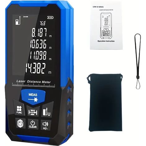 Télémètre laser 100 m, mètre ruban électronique, télémètre laser numérique (1/5)
