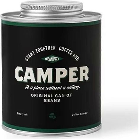 Boîte de rangement pour grains de café - Portable, de qualité alimentaire, en fer-blanc, respirante et idéale pour le camping et la maison. (1/5)
