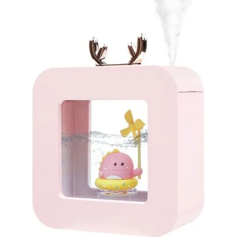 Diffuseur Huiles Essentielles - Veilleuse Intégrée - 400 ml - Pour Chambre Bébé Et Bureau (1/5)