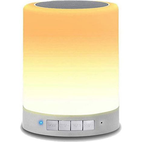 Lampe Tactile Avec Haut Parleur Bluetooth 3W Enceinte Portable Lampe De Chevet Pour Chambre Adulte Camping (1/5)