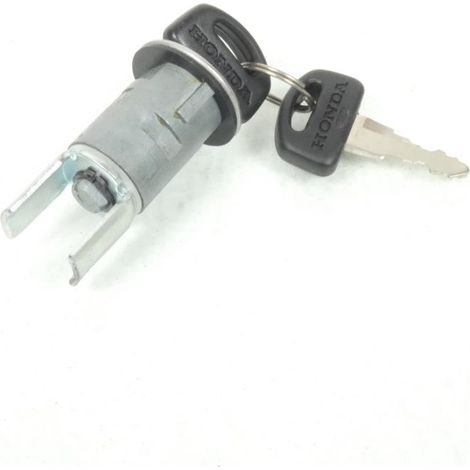 Barillet serrure selle avec clé pour scooter Peugeot 50 St Rapido (1/4)
