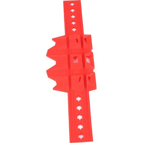Coque protectrice et garde pour tuyau d'échappement moto universelle rouge anti-chaleur (1/5)