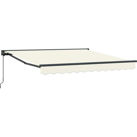 Maison Exclusive - Struttura della tenda Crema 350 x 250 cm