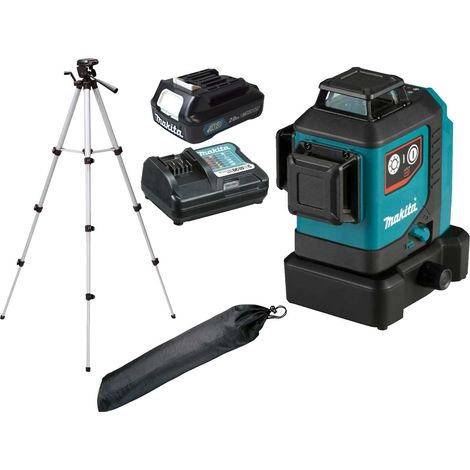 Makita SK700DZ 12v CXT Multi Line Laser Level Red + Tripod + Battery + Charger