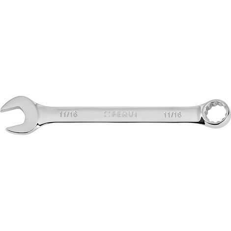Cles mixtes chromees miroir en 1/2 pouce 0199P/1/2
