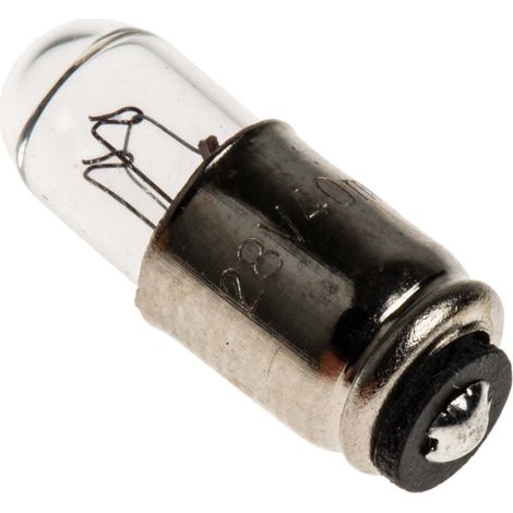 Ampoule RS PRO 28 V 40 mA, Rainure miniature