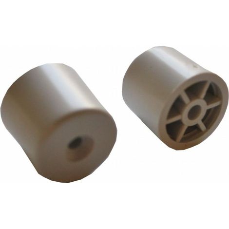 FPLUS tope puerta atorni.9005 alto blanco , Tope puerta plastico para atornillar blanco
Medida.26x29