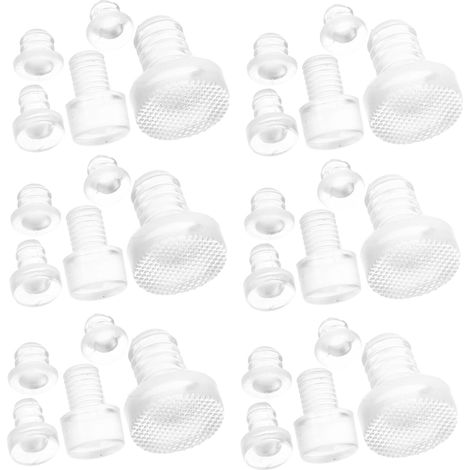 protections de meubles en caoutchouc transparent patins anti (1/5)