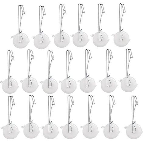 Lot de 20 crochets de support pour tomates avec ficelle de 15 m, kit de treillis pour serre durable pour empêcher les tomates de pincer ou de tomber (1/5)