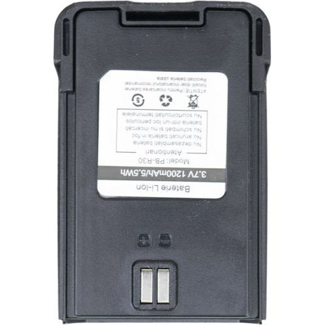 PNI Batterie Li-Ion PB-R30 1200 mAh 3,7 V pour station PMR R30 (Noir) (1/4)