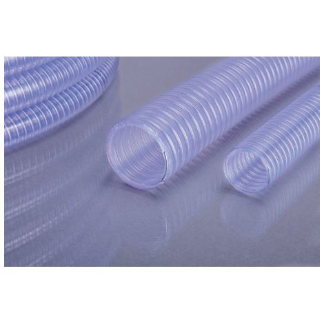 Tuyau aspiration APDatec 27transp. 19x3,5mm 25m