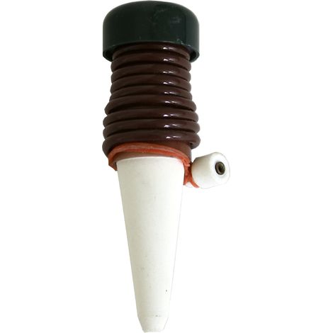 Dispositif d\'arrosage automatique, dispositif d\'arrosage de fleurs paresseux, goutteur, perméateur en céramique, irrigation goutte à goutte et micro-irrigation, paquet de 4 (1/5)
