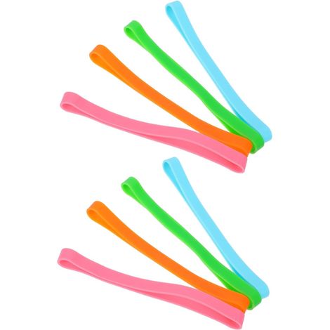 8 teiliges Strandstuhl Handtuchband Set für Strandtücher