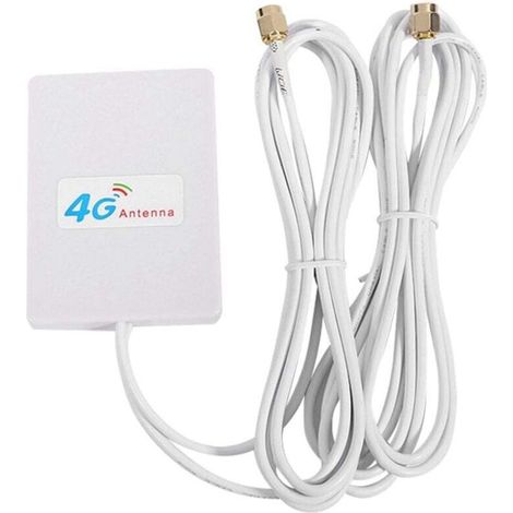 Antenne 4G 3G WiFi 28DBi Amplificateur Signal LTE Routeur Mobile Réseau Large Bande SMA (1/4)