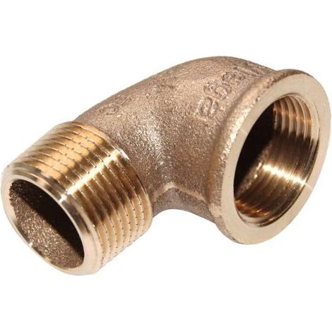 Raccord Viega 264048 codo 90 grados bronce 1 pulgada