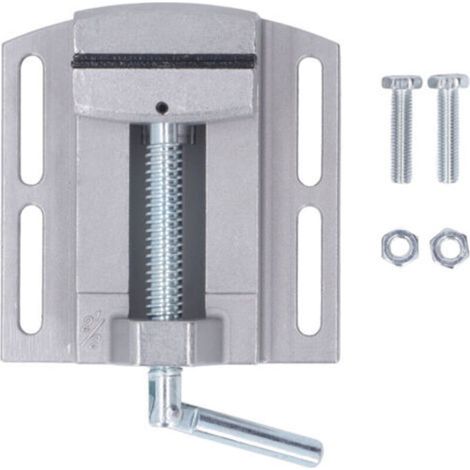 Étau de serrage pour perceuse, robuste, dispositif de serrage pour l’usinage du bois, support de fraiseuse, support de table de travail, plage de serrage de 0 à 70 mm