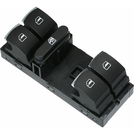 Commutateur de vitre électrique principal de voiture 5ND 959 857 pour VW CC Tiguan Passat B6 Golf Jetta MK5 MK6 cté conducteur Console contrle lève-vitre (1/5)
