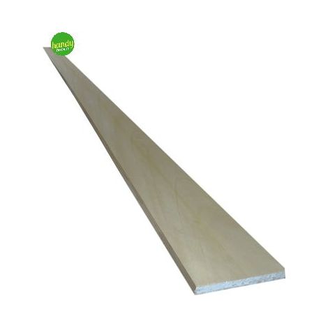 Listello Decorlegno ajous naturale 100 x 1,5 x 0,8 cm