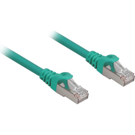 Câble patch Sharkoon SFTP, RJ-45 avec câble Cat.6a (1/2)