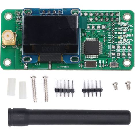 Répéteur unique avec écran, carte d'extension Raspberry Pi, point d'accès MMDVM, passerelle radio numérique DMR P25 YSF DSTAR, module point d'accès USB multimode sans fil, carte d'extension (1/5)