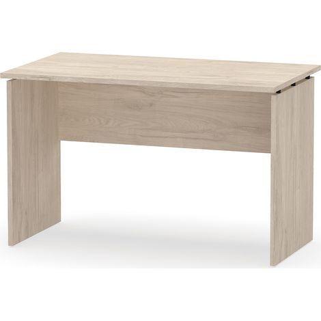 Bureau coloris effet bois - Hauteur 76 x Longueur 120 x Profondeur 68 cm (1/3)