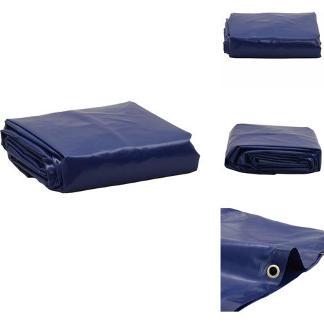 Abdeckplane Blau 1,5x2,5 m 600 g/m² - Abdeckplane - Plane - Schutzhülle - Wasserdichte Plane - Wetterfeste Plane (1/5)