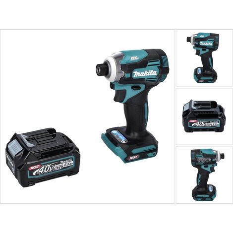 Makita TD 001 GD1 Akku Schlagschrauber 40 V 220 Nm1/4" XGT Brushless + 1x Akku 2,5 Ah - ohne Ladegerät (1/5)