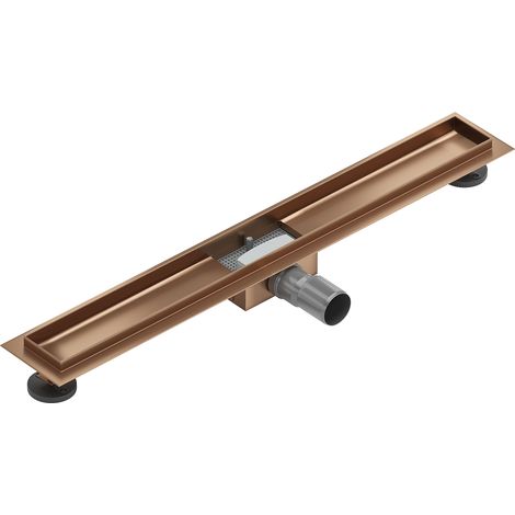 Mexen Flat Korpus für Linienentwässerung 70 cm, gebürstetes Kupfer - 1C15070 (1/4)