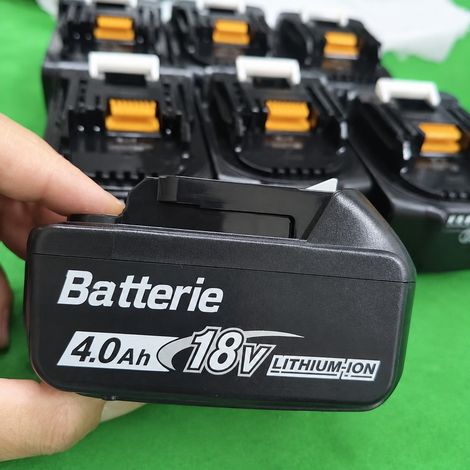 Batterie Li-ion 18V Rechargeable pour Outils Électroportatifs Spécification 4.0 – Livraison gratuite (1/2)