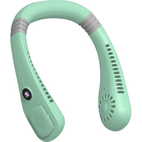 Ventilateur de cou 5 vitesses vert clair (1/5)