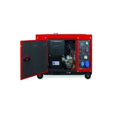 Groupe électrogene diesel ZEUZ - Silencieux - 6300 W - Démarrage électrique (1/2)