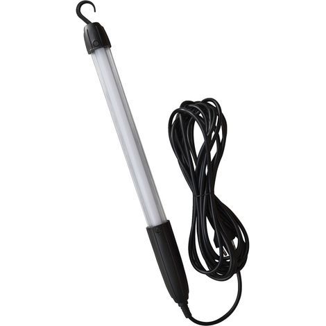Baladeuse de chantier LED 10W 800 lumens – Câble 5m avec crochet – Éclairage puissant pour chantiers humides et espaces confinés (1/5)
