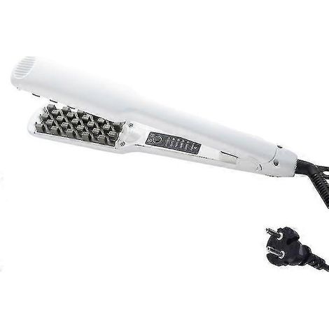 Fer à lisser volumisant professionnel Augmente le volume des cheveux, lisseur en céramique, température réglable, cordon pivotant (1/5)
