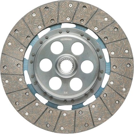 Diametro esterno disco frizione 300 mm, interno 1-25,4 mm, interno 2-29,5 mm, 21 scanalature per Massey Ferguson, Landini OEM 1693884M91 (1/3)