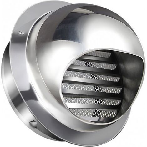 Kugelförmiges Lüftungsgitter 100 mm Edelstahl Witterungsbeständiges Edelstahlgitter Kugelform Insektenschutzgitter Aus Edelstahl gefertigt (1/5)