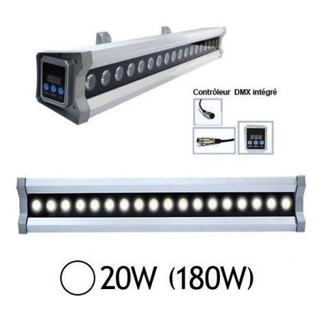 Vision-EL 8020 Outdoor LED Wall Washer 20W 15° 6000°K IP65 DMX