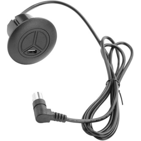 Fauteuil Élevateur Contrôleur Interrupteur Main Rond 2 Boutons Télécommande Fauteuil Inclinable Électrique Canapé avec Port USB pour Mobilité Réduite