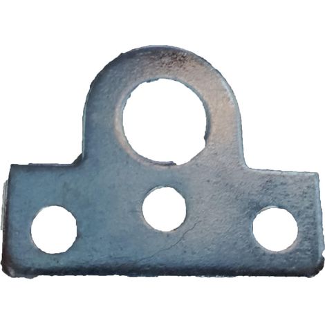 PORTA LUCCHETTO mm. 47x35 ACC. ZINCATO