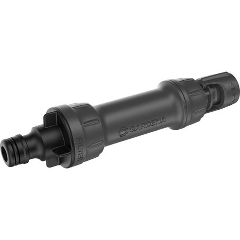 GARDENA Unidad de control reductor de presión 1000 l/h con conector de 13 mm y 4,6 mm. Reducción de presión Hasta 1,5 bar del sistema de riego por goteo de fácil instalación (13333-20)