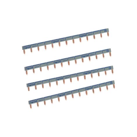 Legrand - Peignes d'alimentation 13 Modules Universel PH + N - Ru00e9f. : 404926x4 (1/3)