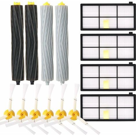 Remplaçant Brosse Kit Pièces accessoires pour iRobot Roomba serie 800 850 851 860 865 866 870 871 876 880 885 886 890 891 896 900 960 966 980 ect