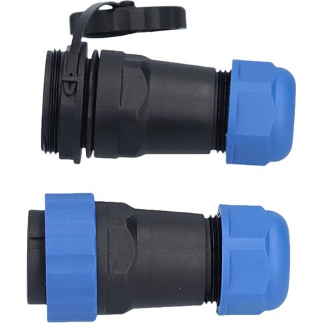 Luftfahrtstecker IP68 wasserdicht, Paar Stecker, Stecker/Buchse, Stoßverbinder, 250 V, 5 A, SP2824-Stift (1/5)
