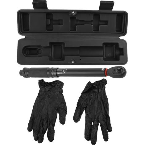Car Tool Torque Wrench 5-25Nm for Mechanics 1/4" Drive with Storage Case 72T (1/5)
