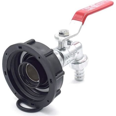 Raccord Robinet - MARQUE - Sortie 3/4" - Laiton Chromé - 90 Degrés - Durable et Résistant à la Corrosion (1/2)