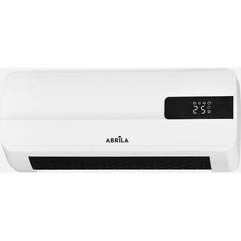 Radiatore elettrico abrila Modello PTC 2000 bianco pannello ceramica