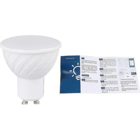 Ampoule intelligente avec WiFi, télécommande via application, intensité et température de couleur réglables, compatible avec la maison et le bureau (852/65V), prend en charge HomeKit, compatible avec (1/5)