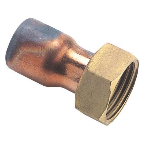 RACCORD DROIT 2 PIECES AVEC ECROU PRISONNIER - 359 GLCU