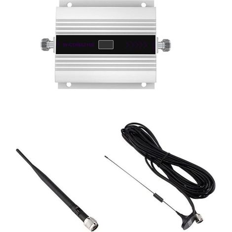 Amplificador de señal para teléfono móvil, repetidor de señal para teléfono móvil, kit móvil GSM de 900 MHz (1/5)
